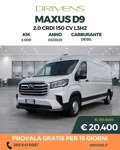 Maxus Deliver 9 2025 occasion